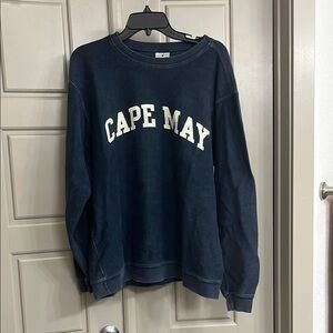 Cape May Navy Sweatshirt